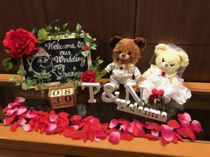 ごんざれす　357.❤︎美女と野獣　赤　結婚式ウェルカムスペースまとめ売り ゲストをお出迎え❣️ #ウェルカムスペース 3選💫 . 💐美女と