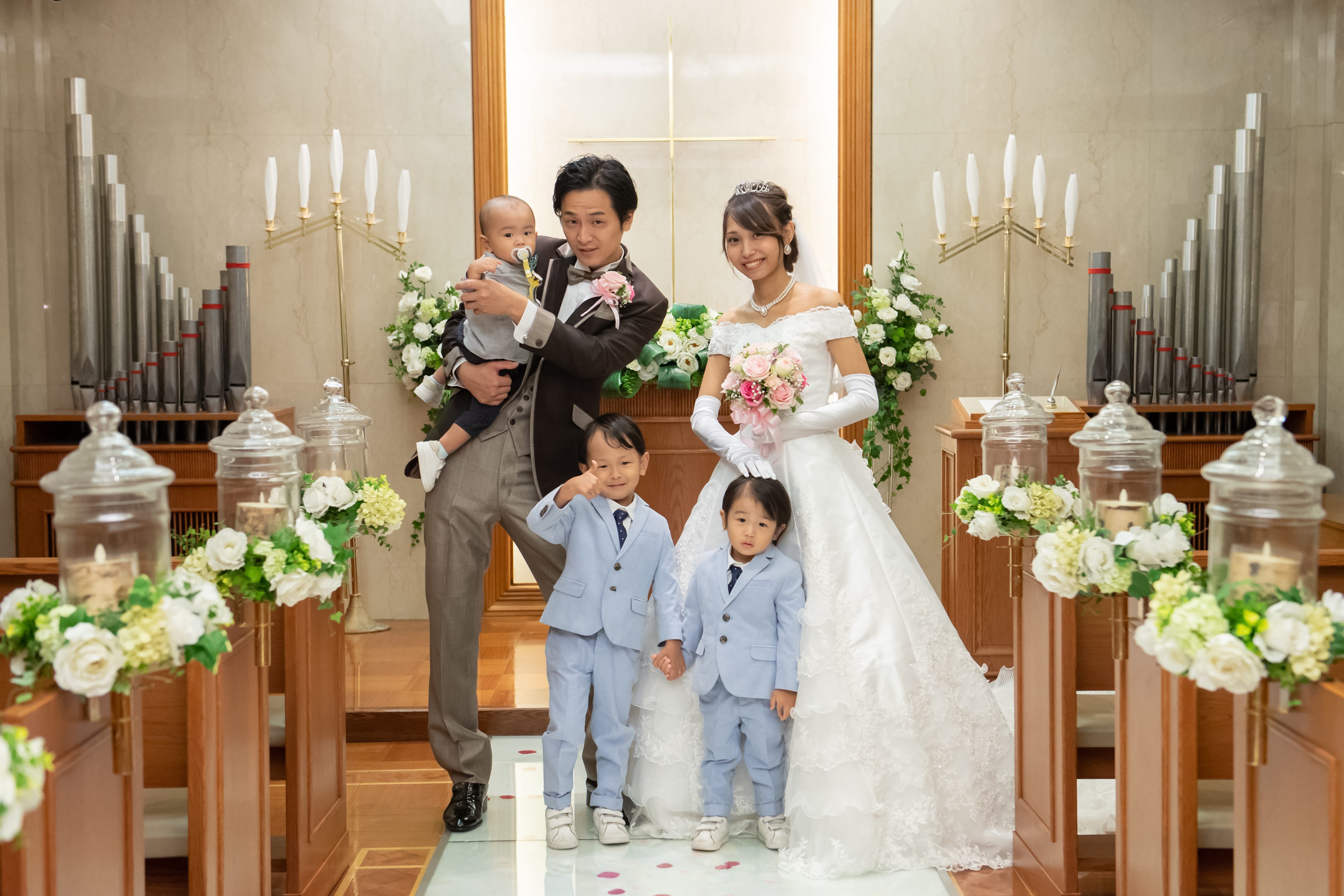 子どもがいても安心 O 一緒にお打ち合わせをしましょう 大阪の結婚式情報