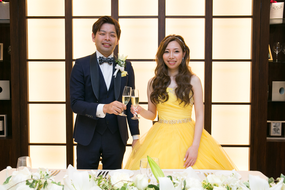 大阪で結婚式を挙げた先輩カップルの口コミ