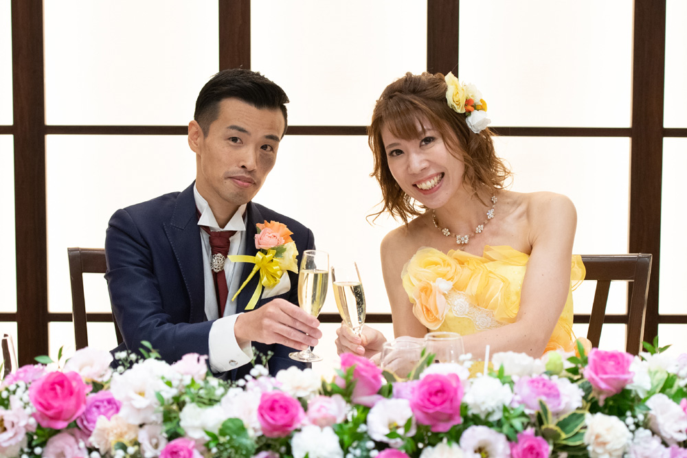大阪で結婚式を挙げた先輩カップルの口コミ