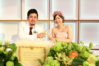 大阪で結婚式を挙げた先輩カップルの口コミ