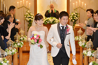 大阪で結婚式を挙げた先輩カップルの口コミ